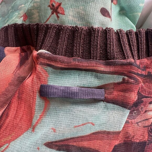 Jean Paul Gaultier birth of Venus mesh long sleeve dress - Picture 13 of 14